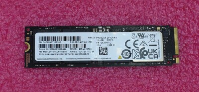 内蔵型SSD OEM Samsung PM9A1 (MZ-VL21T00) 1TB NVMe New Samsung 1TB PM9A1 NVMe PCIe 4.0x4 M.2 2280 SSD