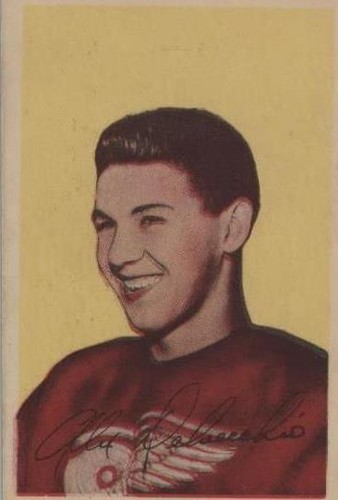 1952-53 Parkhurst - Alex Delvecchio #53