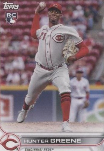 25枚限定 Hunter Greene ★直書きRC★ topps 2022 Topps Update US267 Hunter Greene Rookie Debut