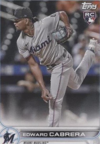 2022 Topps Mini - Edward Cabrera #566