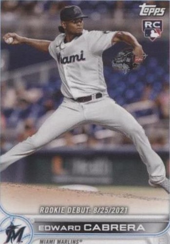 2022 Topps Mini - Edward Cabrera #US231