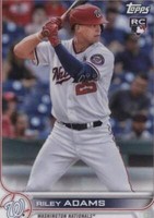2022 Topps Mini - Riley Adams #158