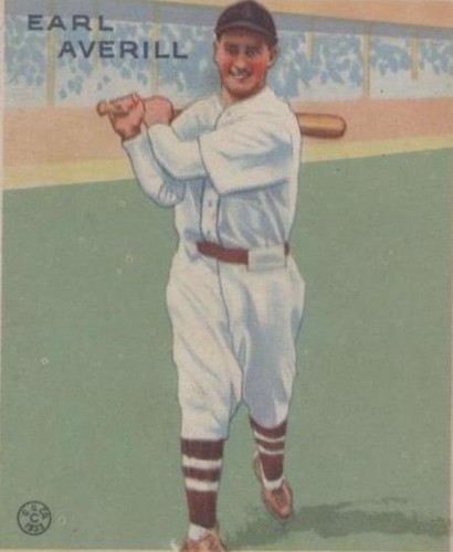 1933 Goudey Big League Chewing Gum - Earl Averill #194