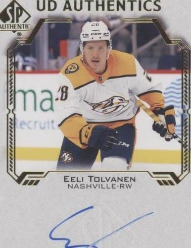 2021-22 SP Authentic - Eeli Tolvanen #UDA-ET