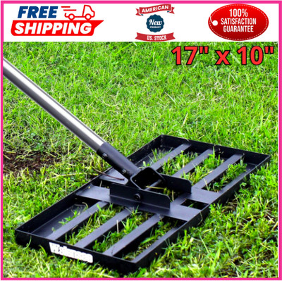 Walensee Lawn Leveling Rake 6.5FT 17x10'' Levelawn Tool Heavy Duty Effort Durable