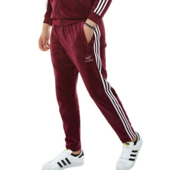 XL adidas Originals Men's VELOUR Beckenbauer TRACK PANTS