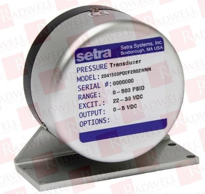 SETRA 2041-500PD-2F-2C-25-9-R / 2041500PD2F2C259R (BRAND NEW)