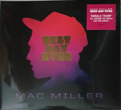 Mac Miller  - Best Day Ever 2 x LP Black Vinyl Album - NEW SEALED RECORD