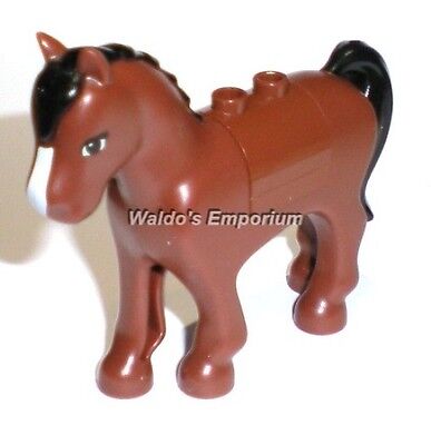 Lego Friends MiniFigure Animal Reddish Brown Pony from set 3185, 3189, 41057 New