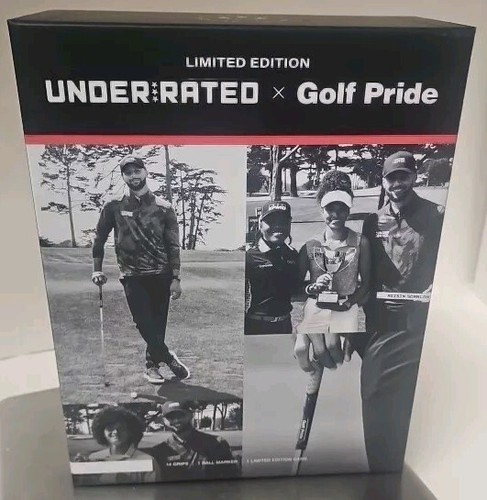 ＵＮＤＥＲ　ＲＡＴＥＤ　＊ Ｇolf prid Golf Pride X Underrated Limited Edition Golf Grips Set