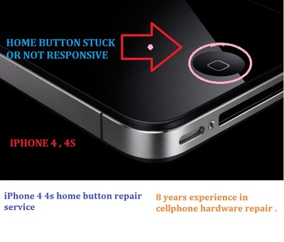APPLE iphone 5 & 5c 5s home button service repair/ No Touch ID