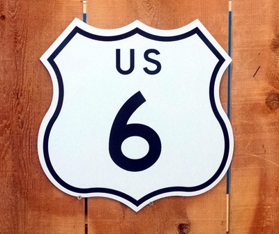 Route 6 Interstate Highway Sign - 15''x15''