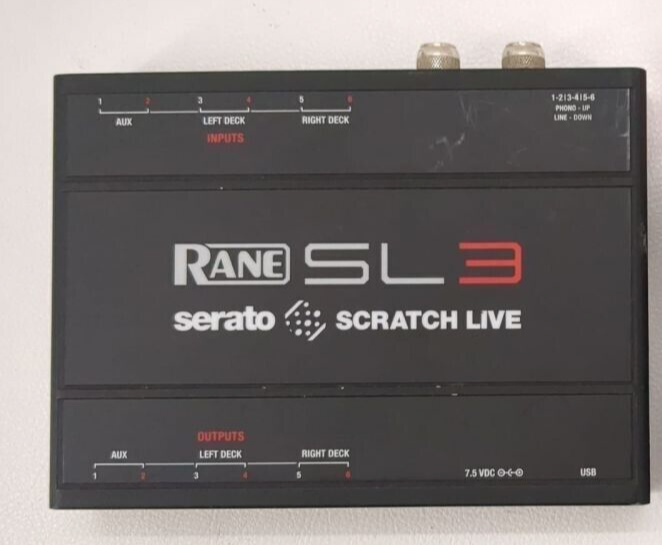 Rane SL3 Scratch Live Serato DJ Interface Good | eBay