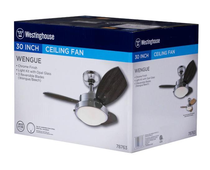 Westinghouse 30 Inch Ceiling Fan       - 78673 - Westinghouse Ceiling Fan 76cm / 30 inch White ... / 4.8 out of 5 stars