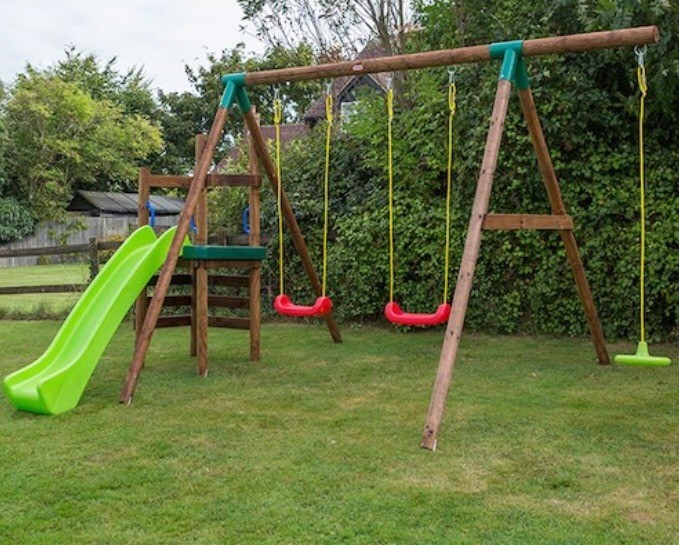 Little tikes swing and slide garden play set in Shrewsbury