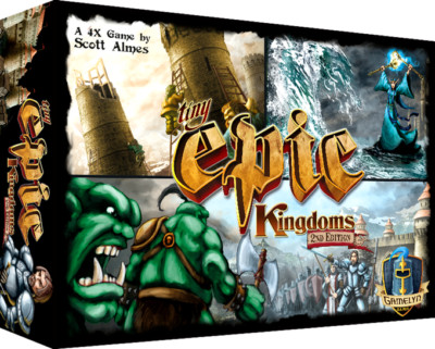 Tiny Epic Kingdoms TEK06 Micro Board Game Gamelyn Games Mini Fantasy Card Small