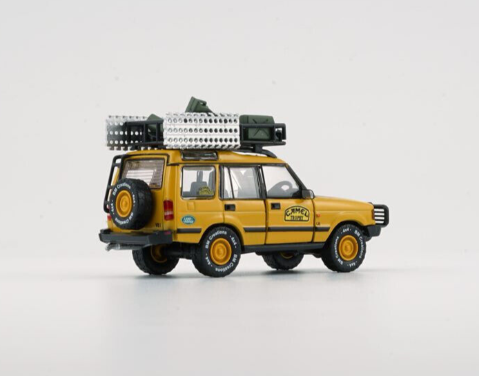 BM Creations 1998 Land Rover Discovery 1 - Camel - RHD 1:64 Diecast Car 64B0194