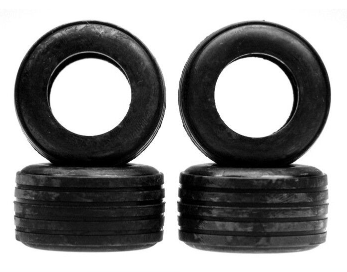 ミニッツ F1  タイヤセット Tire Set 1:24 Grooved Tread 40 Shore Front Rear 4pcs Mini-Z