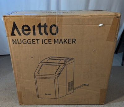 Aeitto WBJ-15NC Self-Cleaning Countertop Nugget Ice Maker