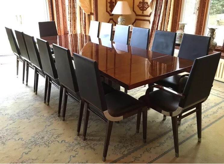 RRP £27500 Kesterport 14 Seater Fifth Avenue Walnut Dining Office Board