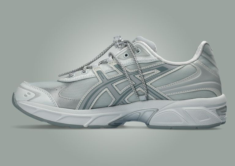 Pre-owned Asics 1203a429-020 Atmos Ojos  Gel-1130 Re White Silver Glacier Grey (men's)
