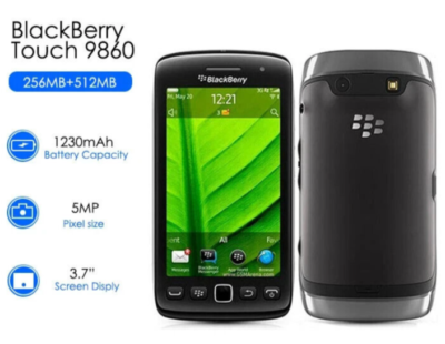 Blackberry Torch 9860 Factory Unlocked 4GB 5MP International T-mobile AT&T GSM