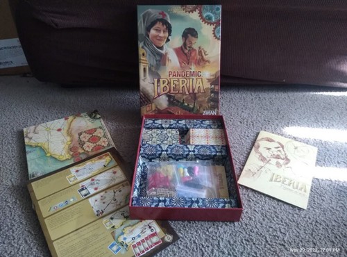 Pandemic IBERIA Z-MAN games (Limited Collector’s Edition) 100% complete. GREAT