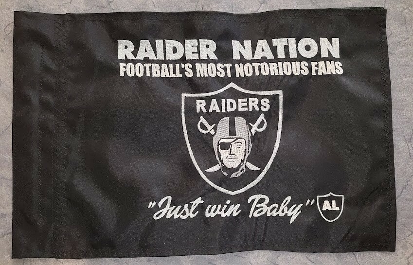 Custom RAIDER NATION FANS Safety Flag ATV UTV JEEP Jeep Golf Cart SAILBOAT