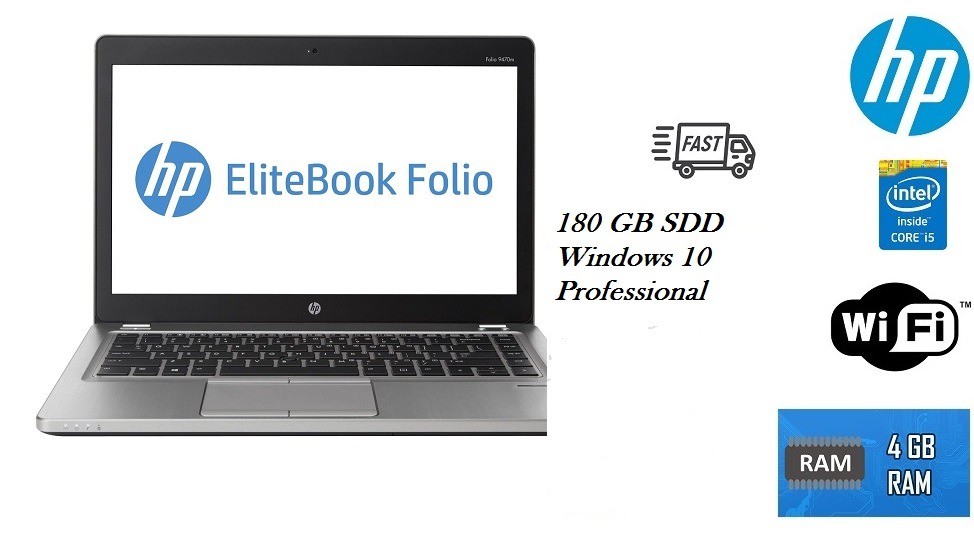 Branded Laptop Hp Elitebook Folio 9470m Intel Core I5 3427u 23ghz