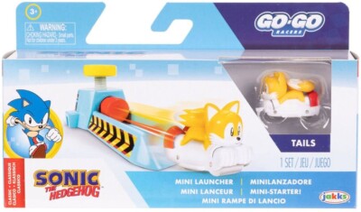 超レア　ソニックドライブイン　スラッシュスキーターズ　SONIC ミールトイ Sonic The Hedgehog Go Go Racers Classic Tails Mini Launchers
