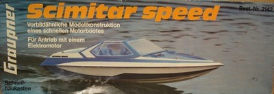 Graupner Schnellboot Scimitar Speed - Rarität