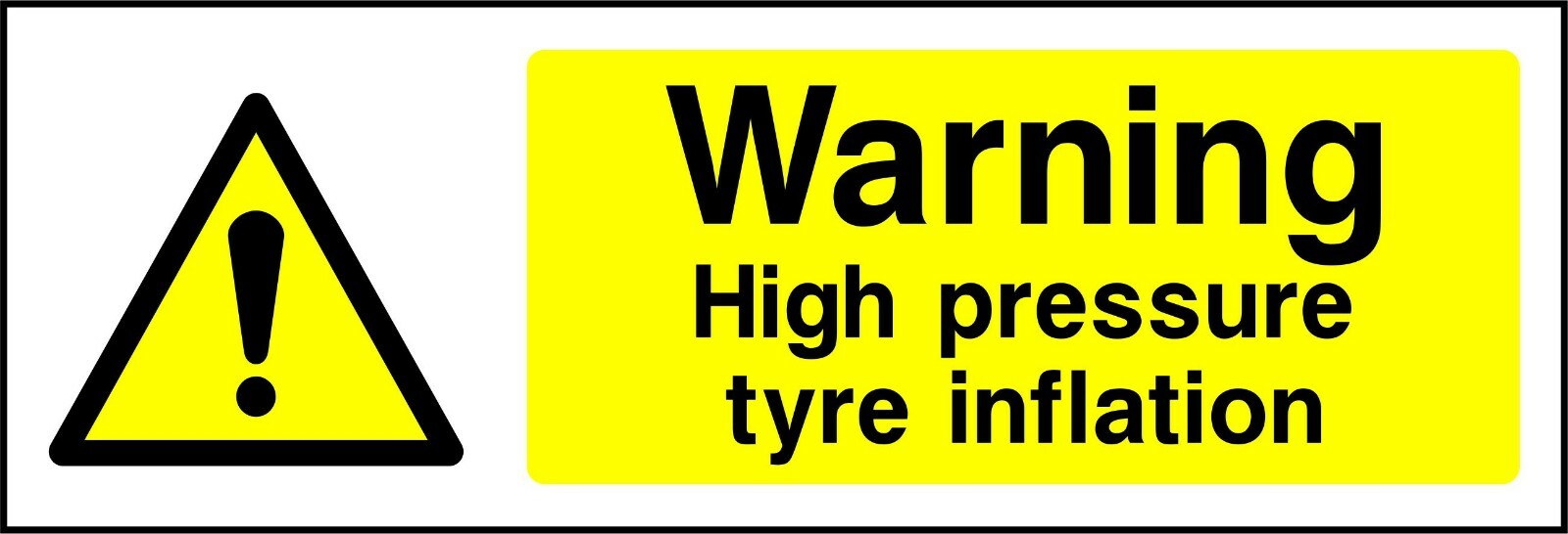 safety sign garage safety signs self adhesive waterproof