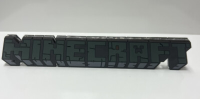Minecraft Logo Sign Perfect For Shelf Or Fancave