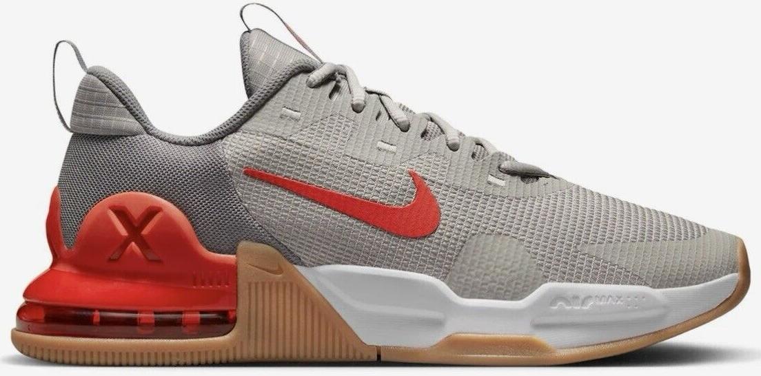 Size 13 Nike Air Max Alpha Trainer 5 Cobblestone Crimson Gum for sale