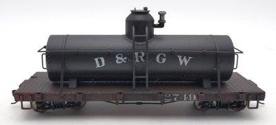 Bachmann Spectrum On30 D&RGW Custom Painted & Weathered Tank Car #2749 EX