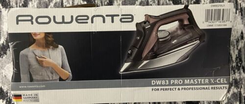 Rowenta Pro Master Xcel DW8370 Steam Iron in Black