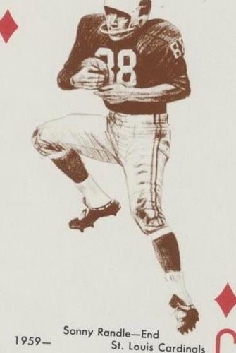 1963 Stancraft Playing Cards Sonny Randle #JD