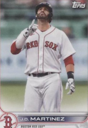 2022 Topps Mini - J.D. Martinez #182