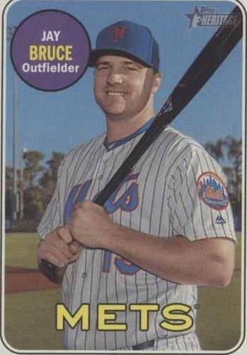 2018 Topps Heritage High Number - Jay Bruce #703