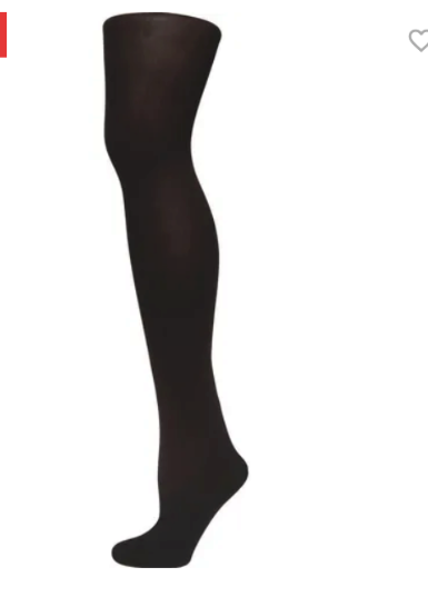 Evans 1 Pair of Black 70 Denier Opaque Temperature Control Tights All Sizes