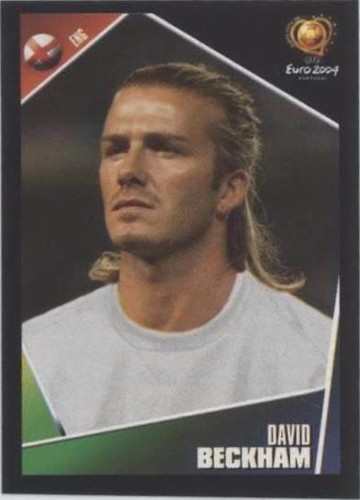 Futera Platinum 2001 EURO STARS EU3 David Beckham England Futera Platinum 2001 EURO STARS EU3 David Beckham England