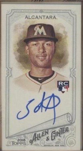 2018 Topps Allen & Ginter - Sandy Alcantara #MA-SA