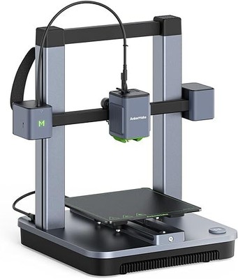 AnkerMake M5C 3D Printer 500 mm/s High-Speed All-Metal V8110 - SILVER/BLACK