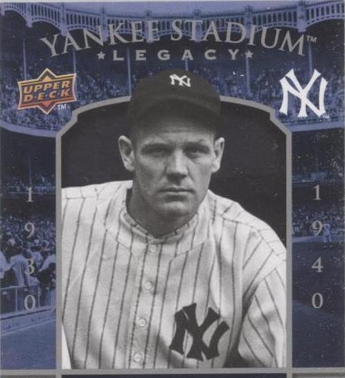 2008 Upper Deck Yankee Stadium Legacy Stadium Box Set - Red Rolfe #15