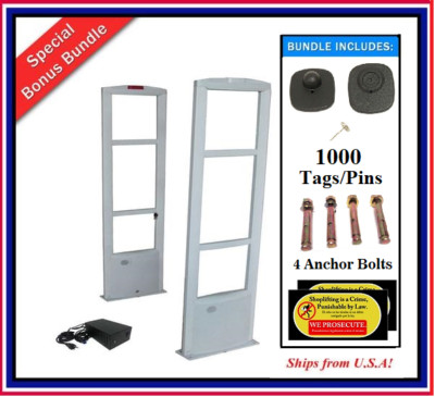 1000 Pkg- EAS Anti-theft Security System Checkpoint Compatible /1000 Sensor Tags