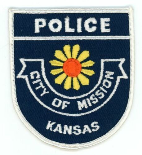 KANSAS KS MISSION POLICE NICE PATCH SHERIFF