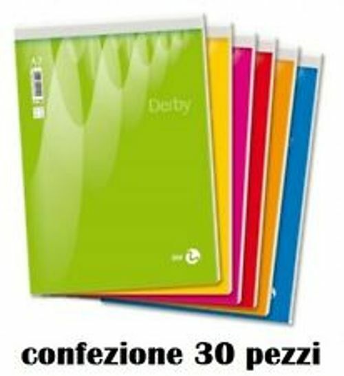 Set 30 Block Notes A Quadretti A7 8x12cm 60 Fogli Blocco Appunti moc