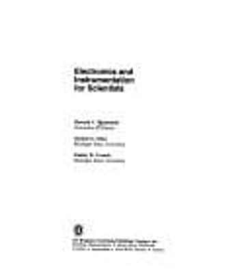 Electronics and Instrumentation for Scientists Hardcover
