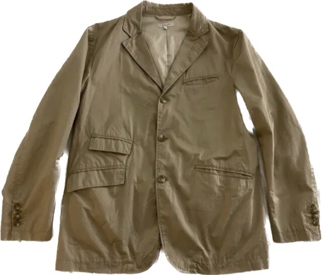 ENGINEERED GARMENTS Three Button ANDOVER Jacket / Blazer MADE in USA Sz-L