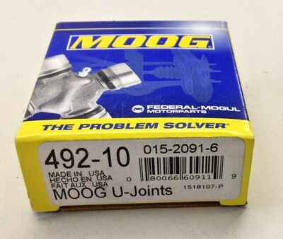 Moog Precision 492-10 Universal Joint U-Joint Strap Kit 3-70-58X 015-2091-6